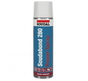 COLA CONTACTO SPRAY SOUDABOND POWER 280 500ML DE SOUDAL