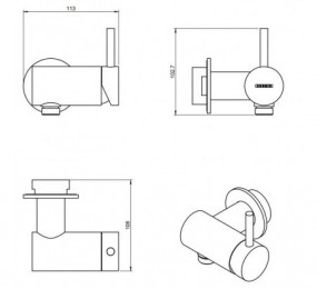 KIT PUERTA KLEIN FRAME DUO PARA CORREDERA NEGRO