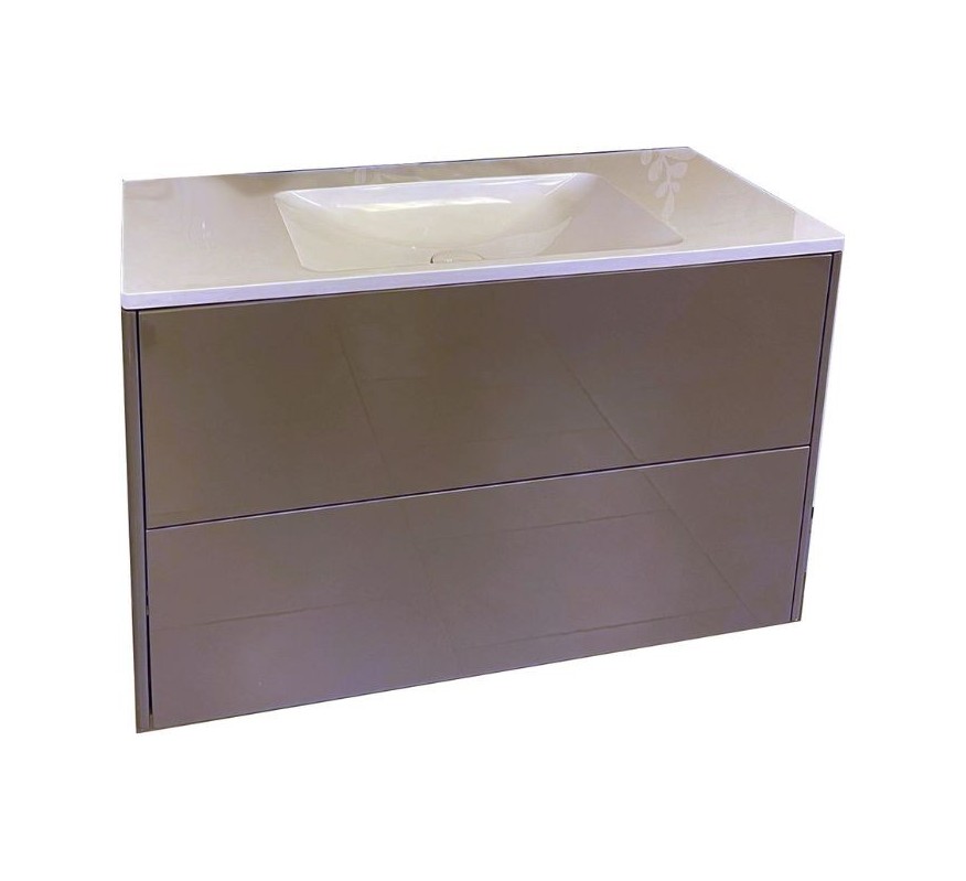 MUEBLE SOFT CON LAVABO BRILLO