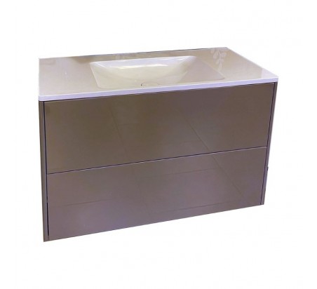 MUEBLE SOFT CON LAVABO BRILLO