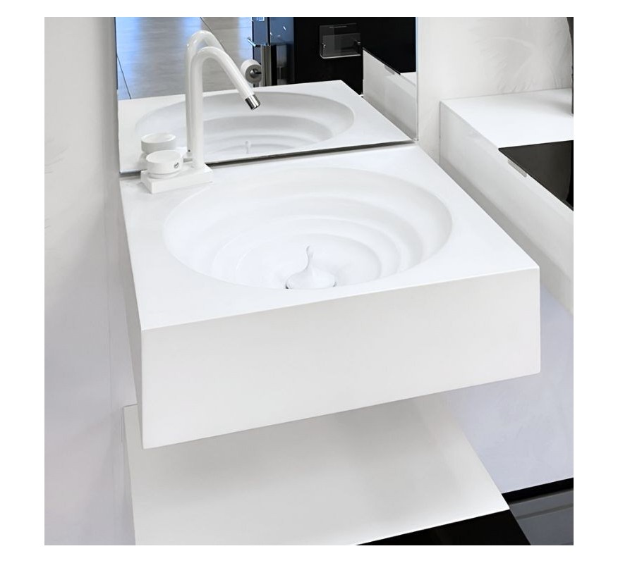 LAVABO BLANCO WATERSTONE 50X50