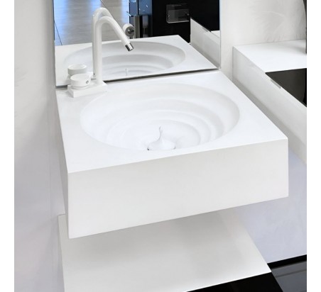 LAVABO BLANCO WATERSTONE 50X50