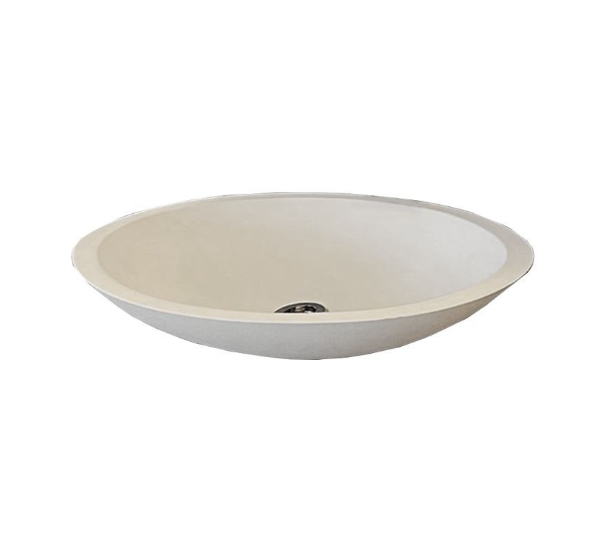 ISIDE LAVABO OVAL VELVET BCO.SAT.