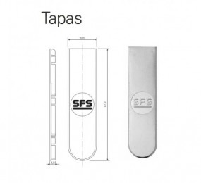 JUEGO TAPAS PARA BISAGRAS SFS CIR