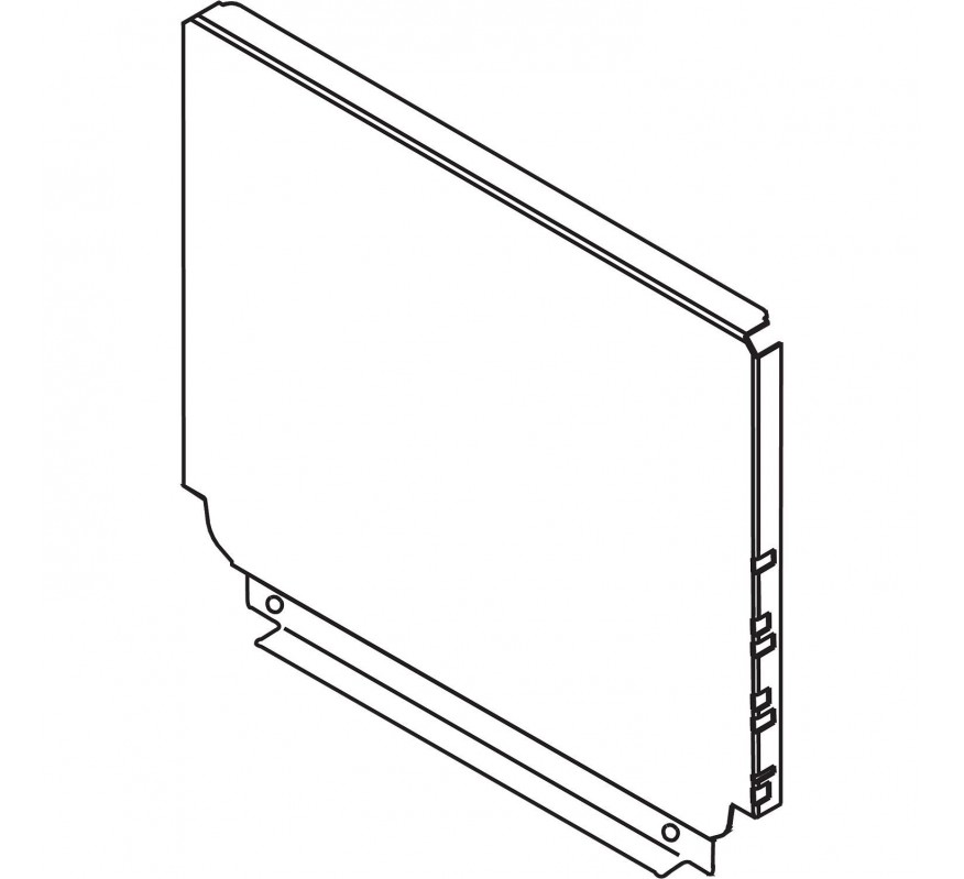 TRASERA METALICA GRIS M-800 MODELO Z30D739S.6