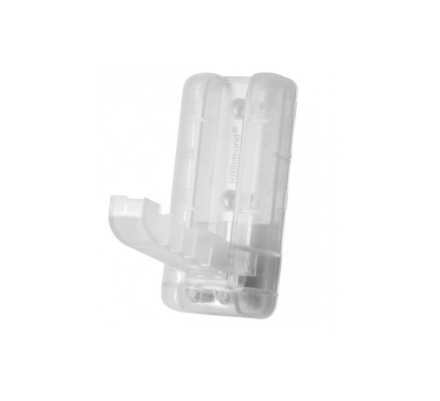 PERCHA TRANSPARENTE PLEGABLE  70X33MM