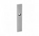 JUEGO PLACA CIEGA, CON MUELLE - 230 X 40MM MODELO IN.03.008.SF : ACABADOS:INOX MATE AISI