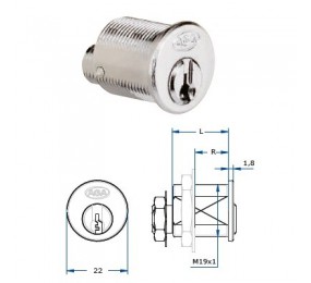 CERRADURA MODELO 137 DE 25