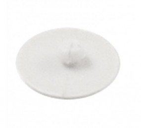 TAPA EXCENTRICA D17MM BLANCA