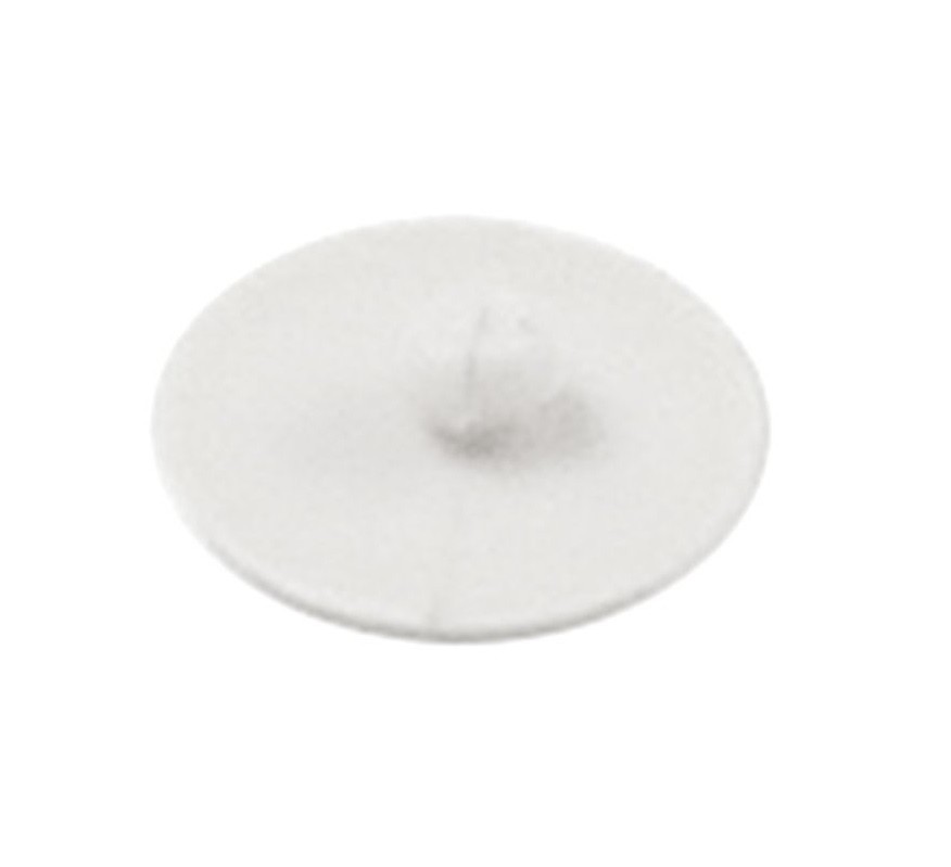 TAPA EXCENTRICA D17MM BLANCA