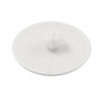 TAPA EXCENTRICA D17MM BLANCA