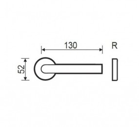 CERRADURA MULETILLA +DESBL. DIDHEYA I-4250/1