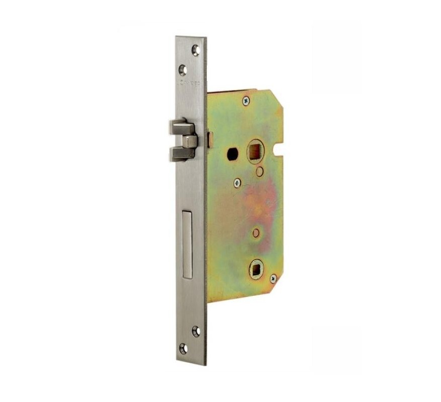 PICAPORTE GOLPE+MULETILLA TECNOLAR 890 SILENCIOSO INOX M.