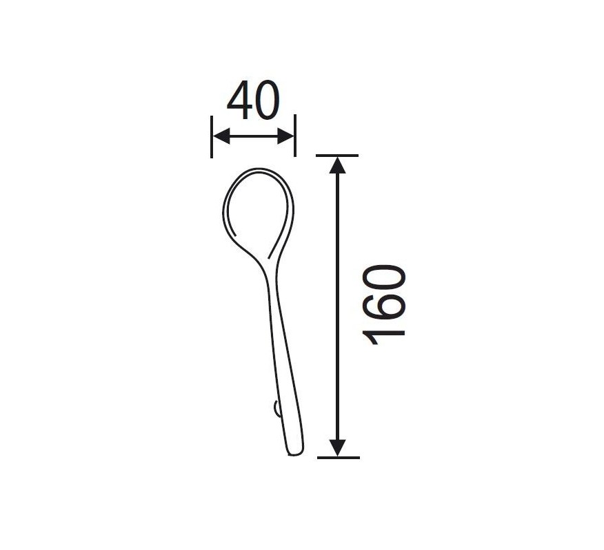 TIRADOR DAVID MARSHALL MODELO PYT017L CUCHARA LATON