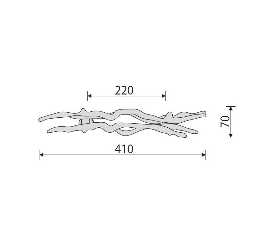 TIRADOR MODELO PYT041A RAMA ALUMINIO