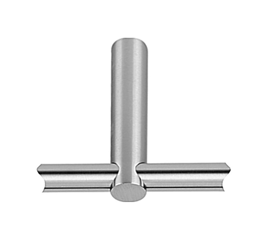 SOPORTE DE TUBO Ø19MM 70MM CABINAS SANIT INOX IN.23.543.19