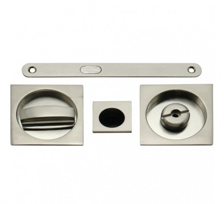 KIT CORREDERA BAÑO CUADRADO CER.+UÑEROS Ø56 MULETILLA