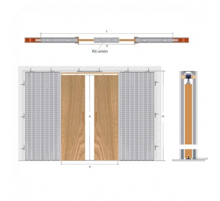GRAPA UNION ARMAZON DOBLE EURO 6002