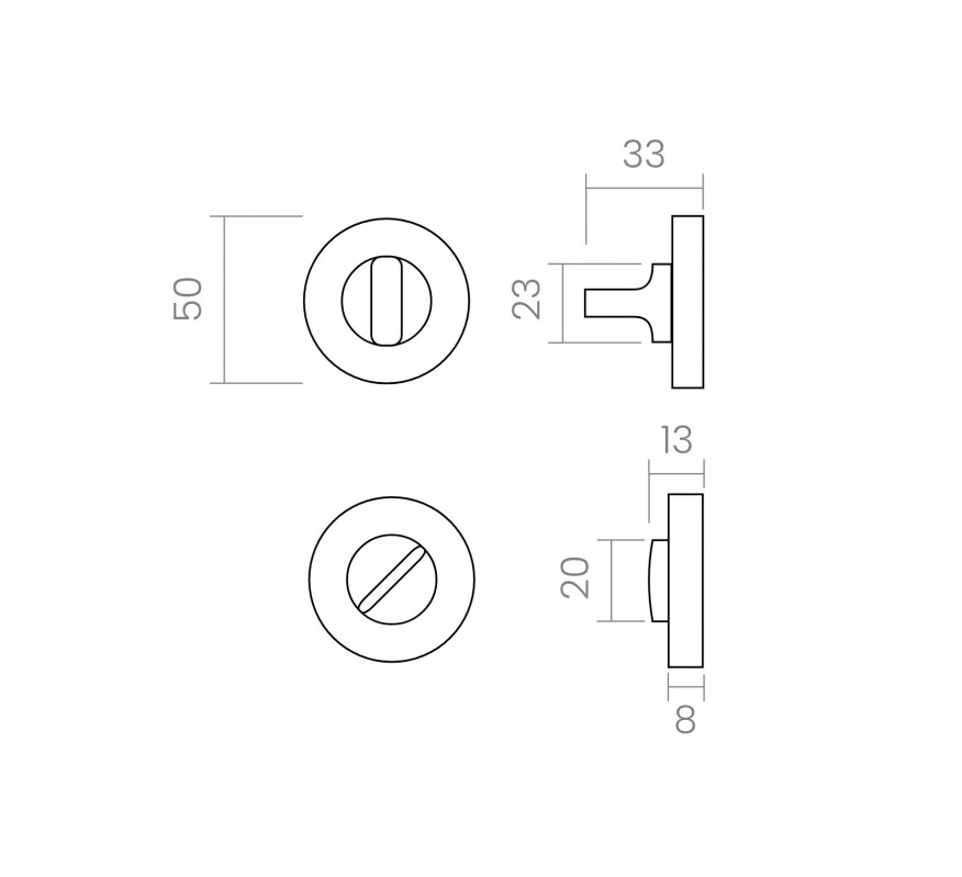 MULETILLA ROSETA CON DESBLOQUEO