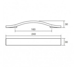 BISAGRA OCULTA AN150 3D (521) 40KG 110X24MM