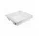 CESTA METALICA PLANCHA EXTENSIBLE SHASTA BLANCO : MODULO (ANCHO):600 (560 ~ 618) mm