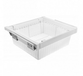 CESTA RATAN EXTENSIBLE SHASTA BLANCO