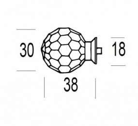 COLGADOR EQUILIBRIUM CON BASE BLANCA