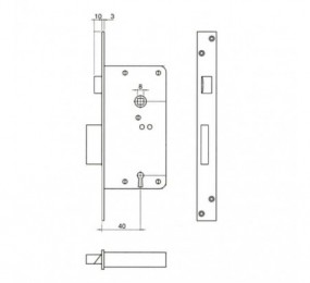 LLAVE MAESTRA U261 UNO OJMAR