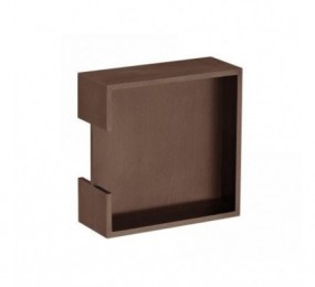 UÑERO CUADRADO 100X100X40MM IN.16.300.40.TCH TIT. CHOCOLATE