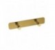 COLGADOR DOBLE PLACA STOUT IN.14.126 : ACABADOS:TITANIUM GOLD