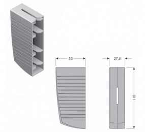 EMBELLECEDOR DE PLASTICO PARA PS23