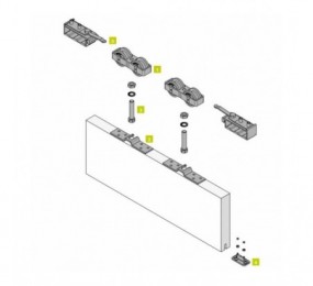 KIT ACCESORIOS 250KG 850-3