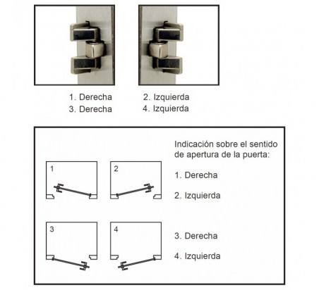 CERRADURA TECNOLOCK 82S GOLPE/LLAVE GORJA 60MM SIL IZQ LATON