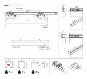 KIT ACCESORIOS 1 PUERTA 450-4