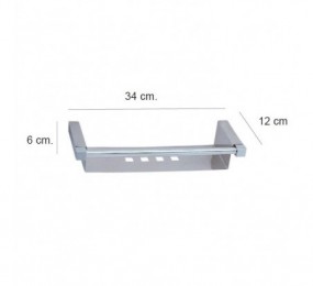 JABONERA BA¥ERA CROMO BRILLO METRIC