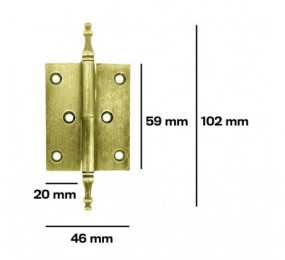 BISAGRA 5314.01 SIMPLE ACCION SA-120