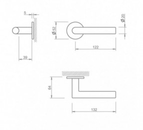 CERRADURA MAGNETICA AGB POLARIS 2XT PARA BAÑO