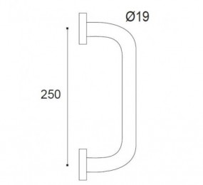 CERRADURA MULETILLA +DESBL. DIDHEYA I-4250/1