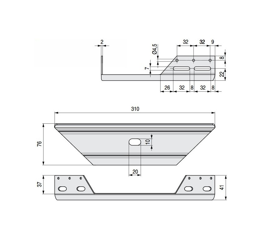 ESCUADRA CAMA BAÑERA DUVER GRIS