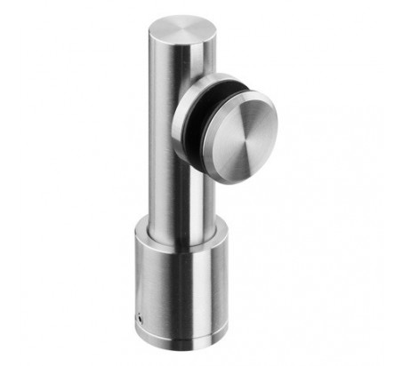 SOPORTE CRISTAL VISTO AJUSTABLE H2 SYSTEM INOX IN.80.460