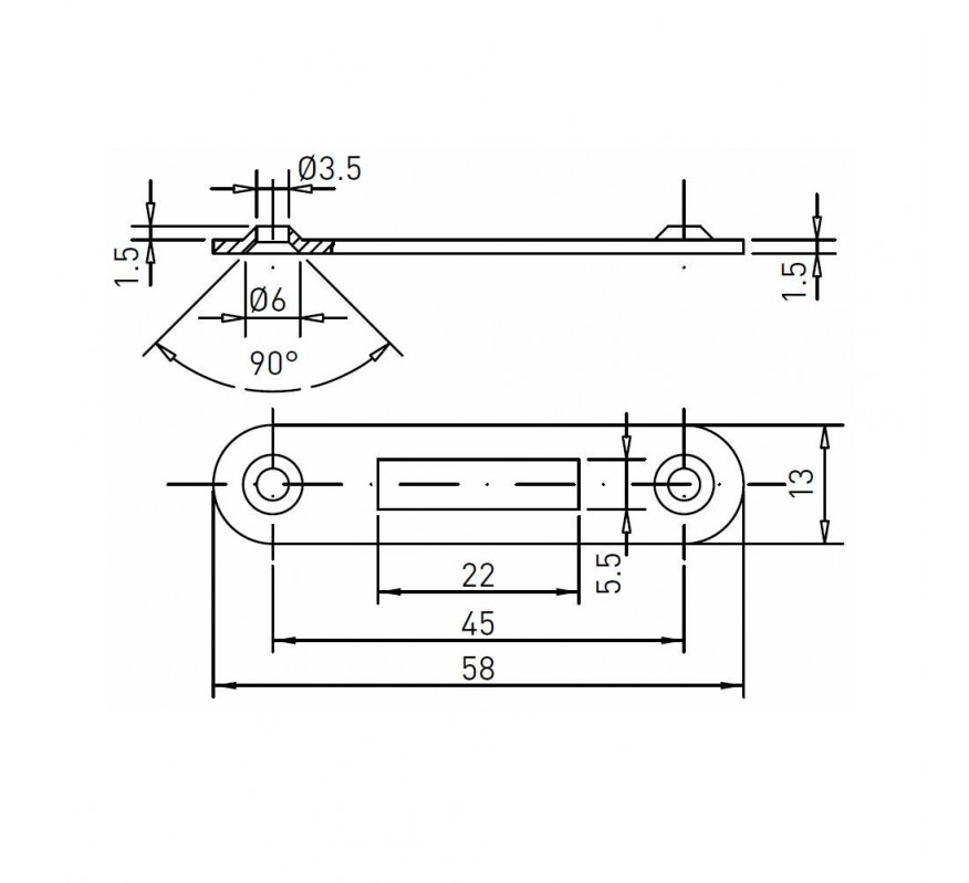 GRAMPON LISO OJMAR 0855.014NI