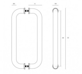 POMO DIDHEYA  MODELO I-132 INOX MATE