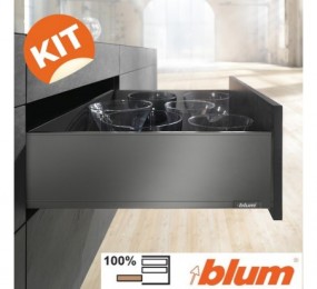 - KIT CAJON LEGRABOX K BLUMOTION H130MM 40KG