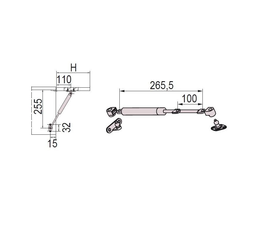 COMPAS GAS CEAM 621 ELEVABLE