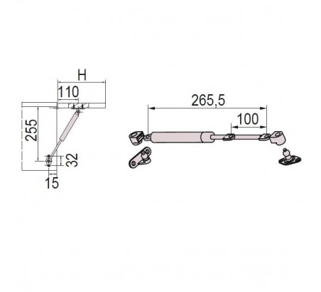 COMPAS GAS CEAM 621 ELEVABLE