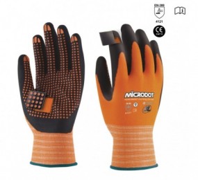 GUANTES NYLON+NITRILO MICRODOT