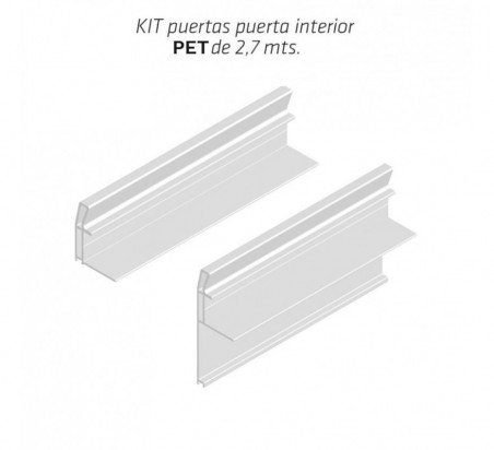 KIT PUERTA EXTERIOR. TAPALUZ 19MM 2.7MT IBERAH