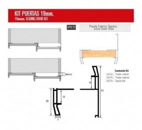 COLGADOR EQUILIBRIUM CON BASE BLANCA