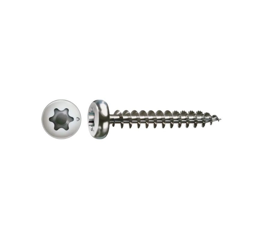 TORNILLO ABC T-STAR DE CABEZA REDONDA INOX SPAX