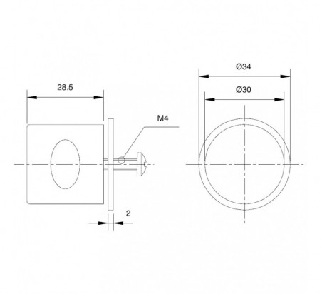 POMO FIJO 931.001 OJMAR